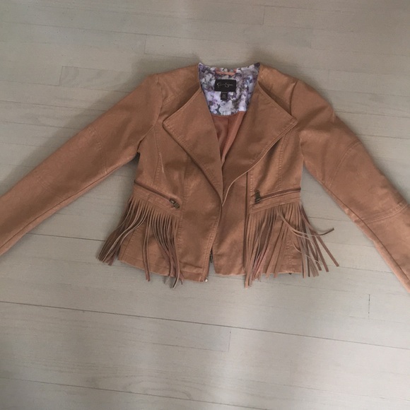 Jessica Simpson Jackets & Blazers - Fringe jacket